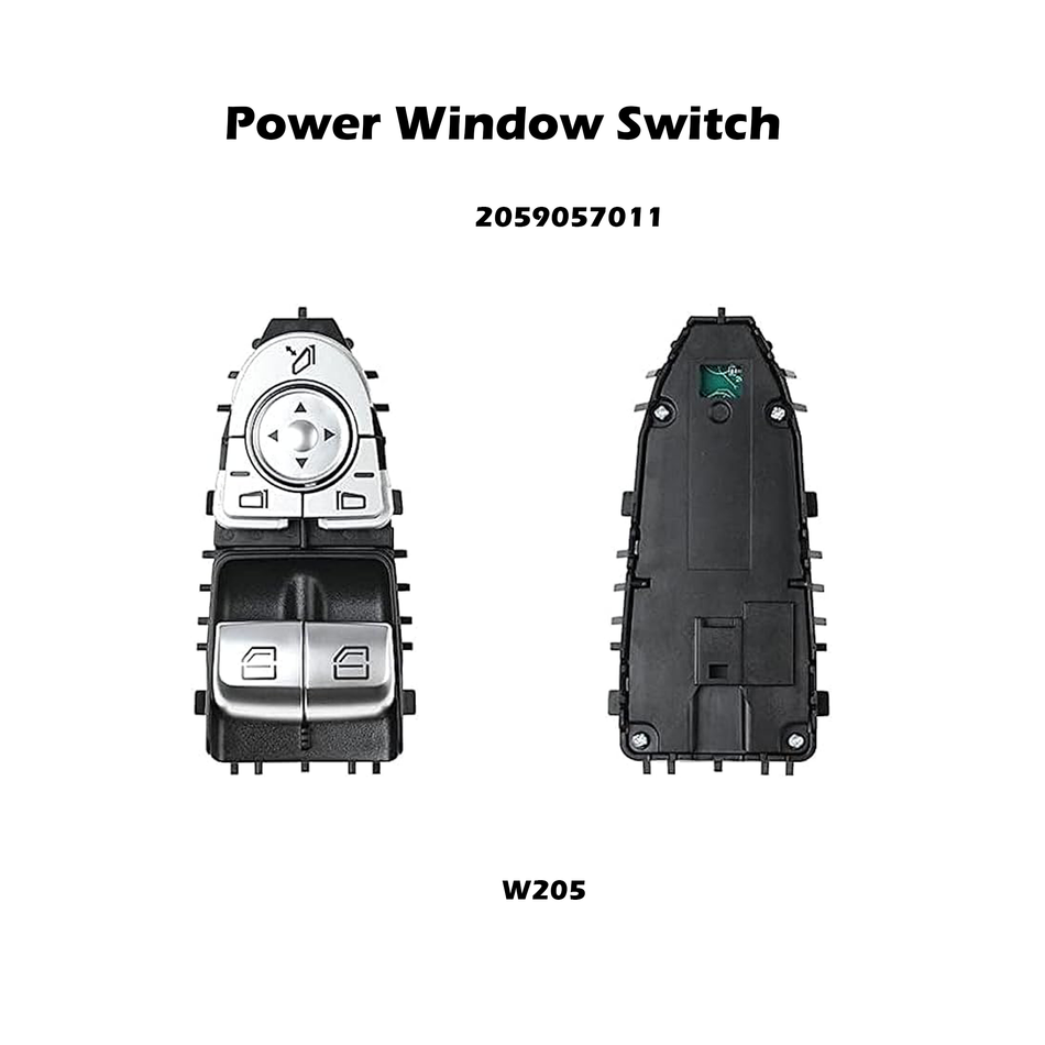 Driver Side Power Window Switch #2059057011 For Mercedes-Benz C300 C63 C43 AMG 2017-2021 W205 Metris Vito W447