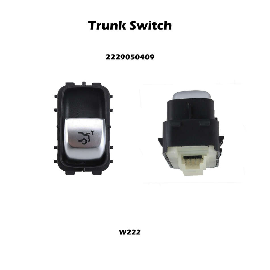 Tailgate Control Switch #2229050409 Compatible with Mercedes-Benz 2017-19 C238 E Class Coupe