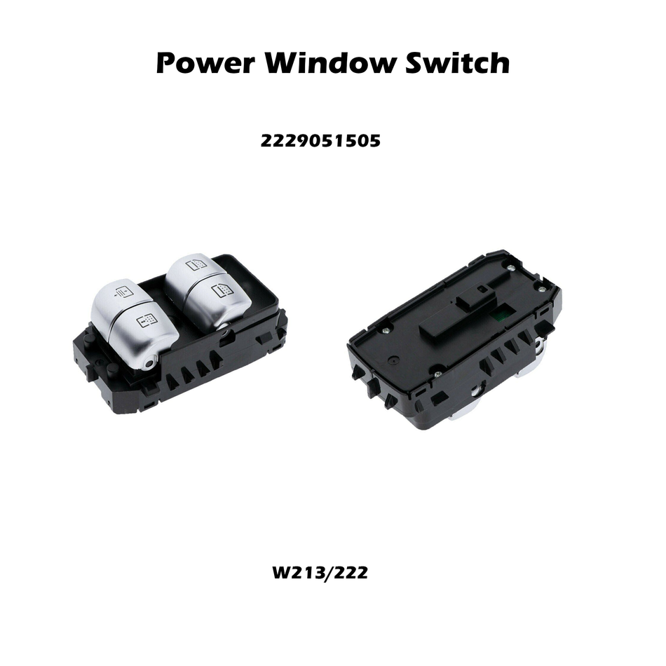 Power Window Switch #2229051505 Compatible with Mercedes-Benz W222 S550 S600 14-17