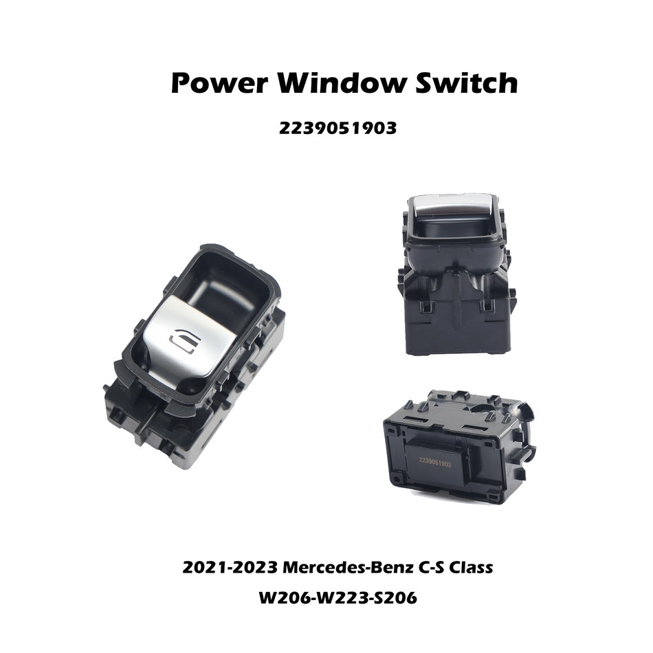 Power Window Switch #2239051903 Compatible with Mercedes-Benz W233 S400 S450 S500 2020-2023