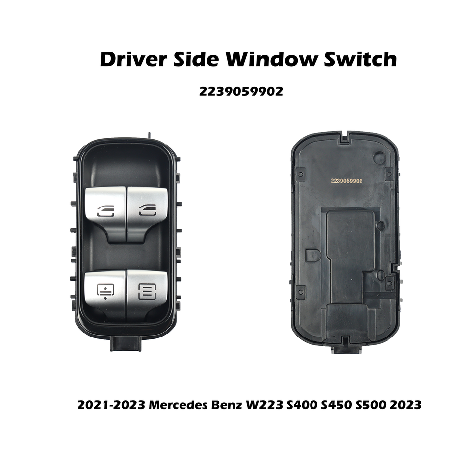 Power Window Switch #2239059902 Compatible with Mercedes-Benz W233 S400 S450 S500 2020-2023