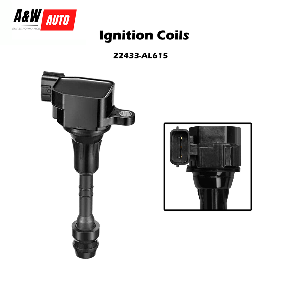 22433AL61C  Ignition Coil Pack For Infiniti G35 FX35 M35 Nissan 350Z 3.5L V6 2003 2004 UF401