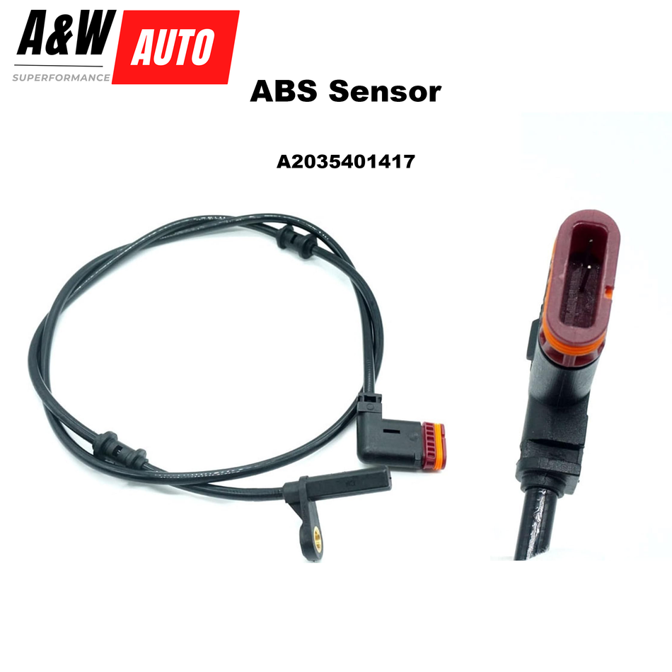 A2035401417 Rear Right ABS Speed Sensor for Mercedes A209 C209 CL203 S203 W203