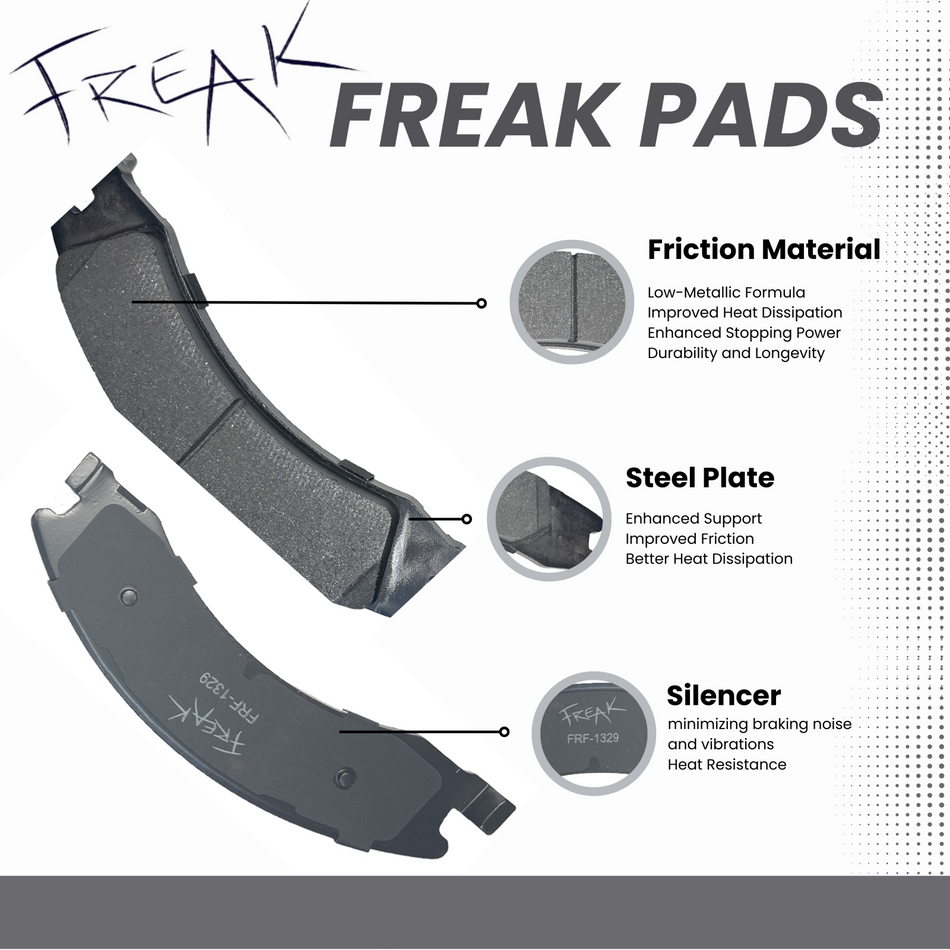 Rear Brake Pads D1329