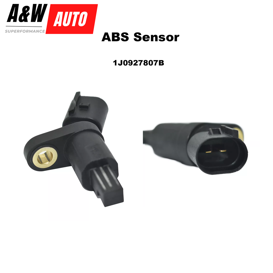 1J0927807B Rear Left or Right ABS Wheel Speed Sensor for Volkswagen Beetle Golf Jetta Audi