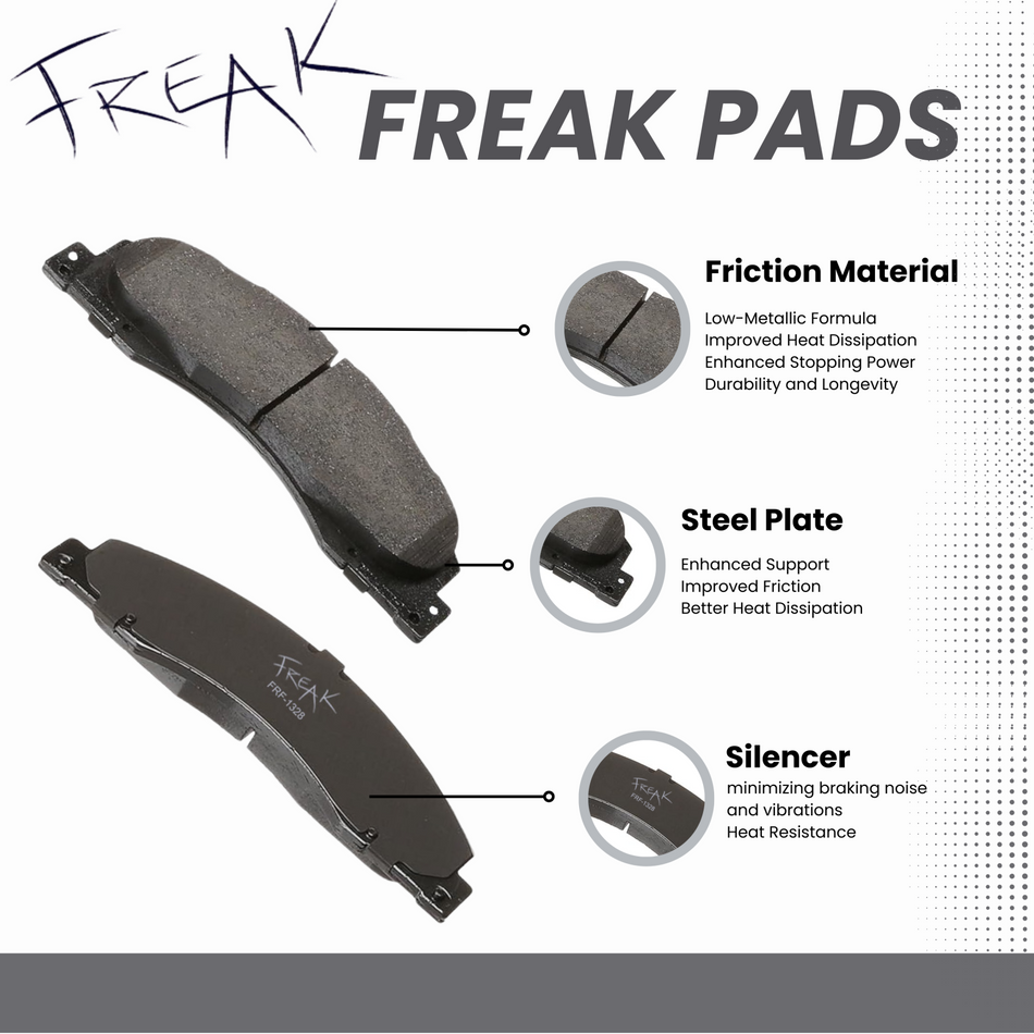Front Brake Pads D1328