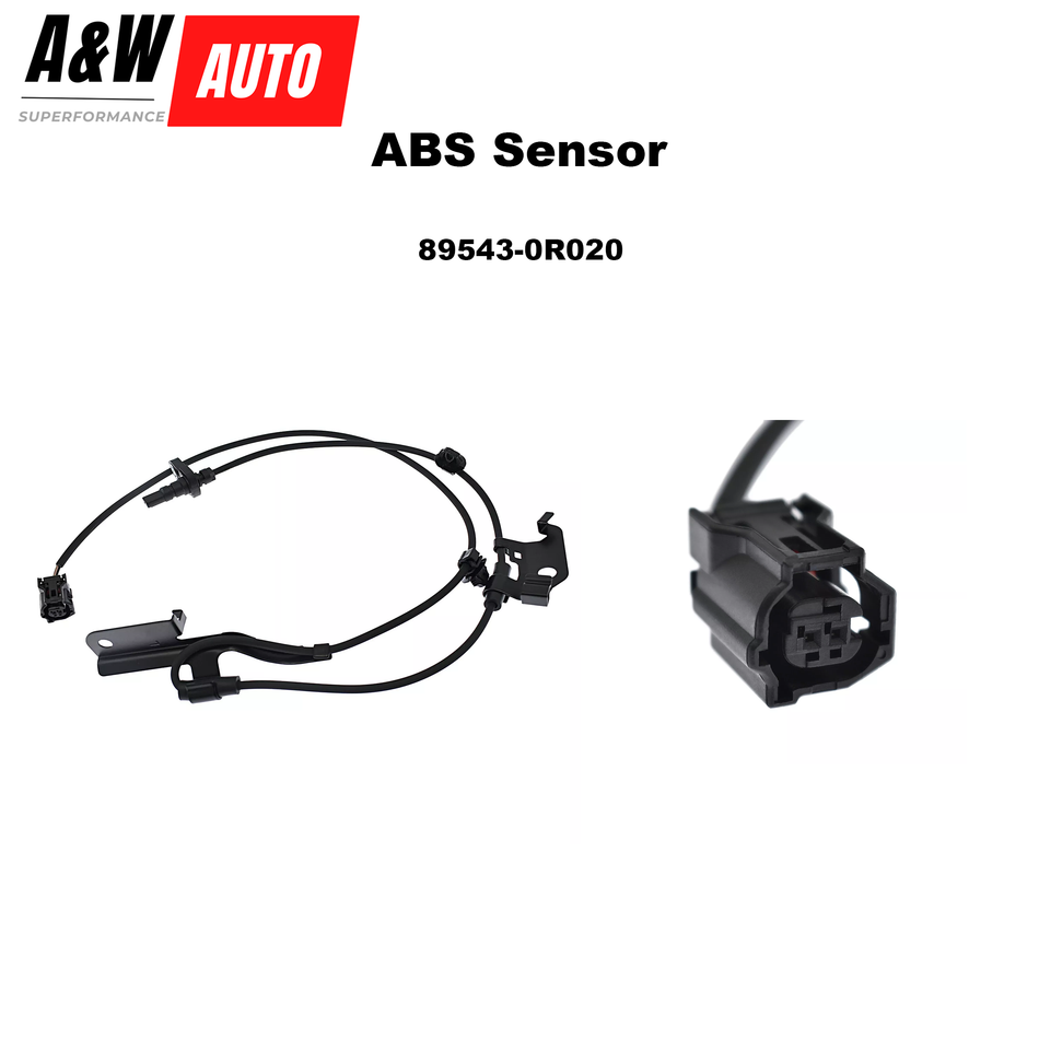 Front Left ABS Wheel Speed Sensor 89543-0R020 for 2006-2018 Toyota RAV4