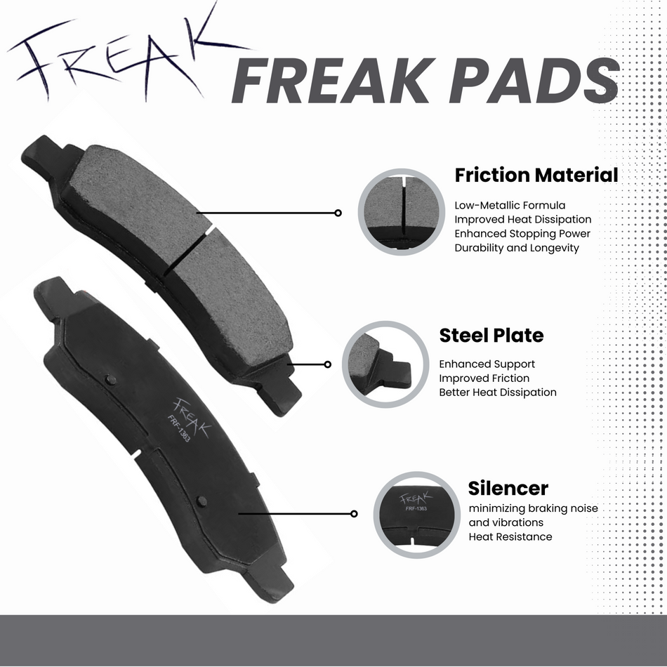 Front Brake Pads D1363