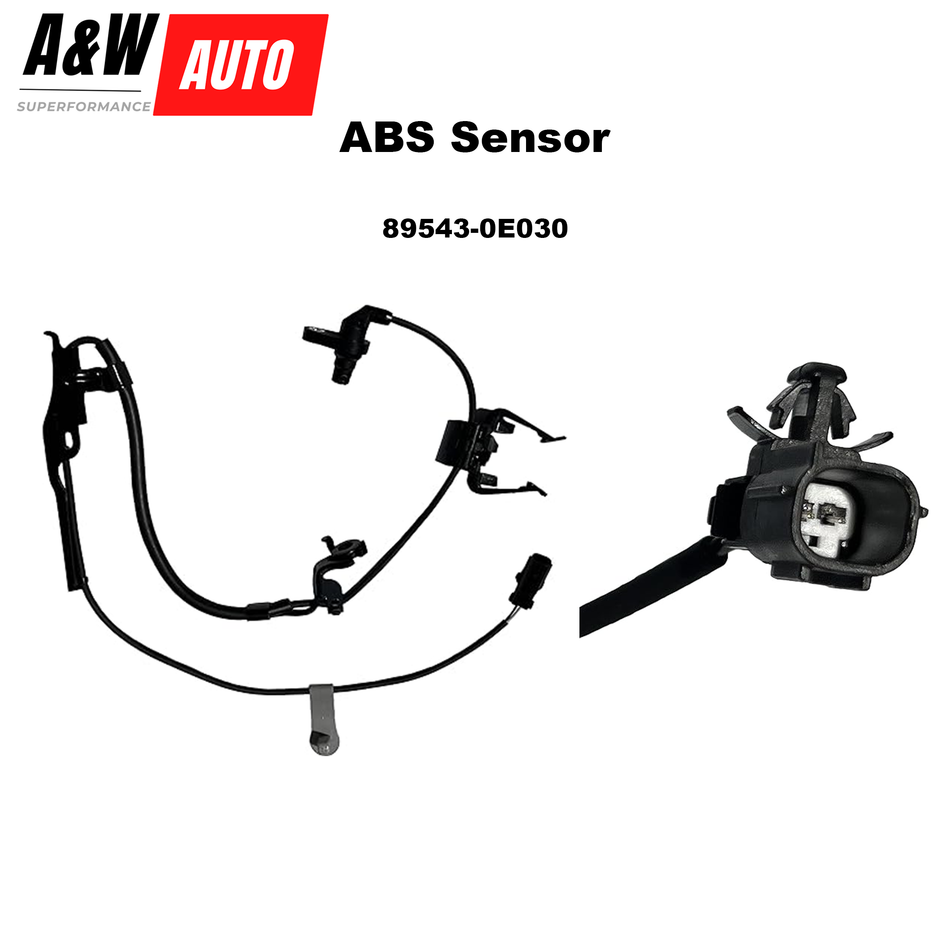 ABS Wheel Speed Sensor Front Left For Lexus RX350 RX450h 2010-2015 89543-0E030