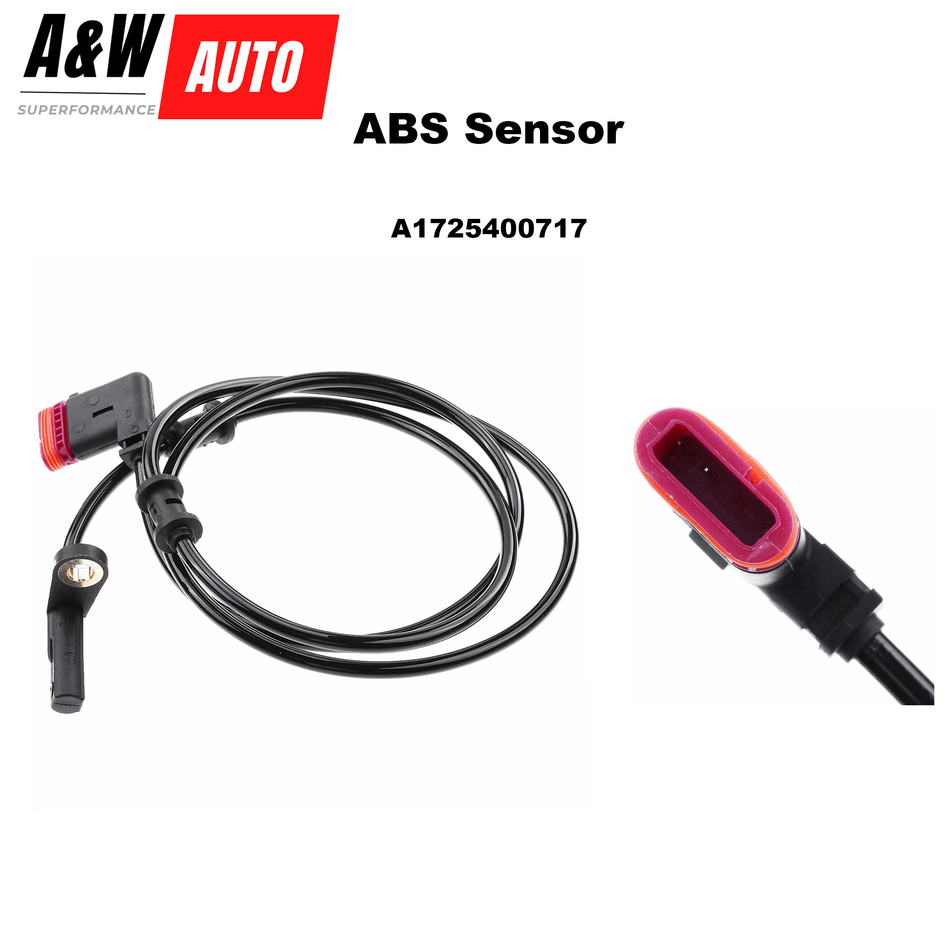 A1725400717 12-20 Mercedes R172 SLK250 SLC300 Rear Right ABS Wheel Speed Sensor