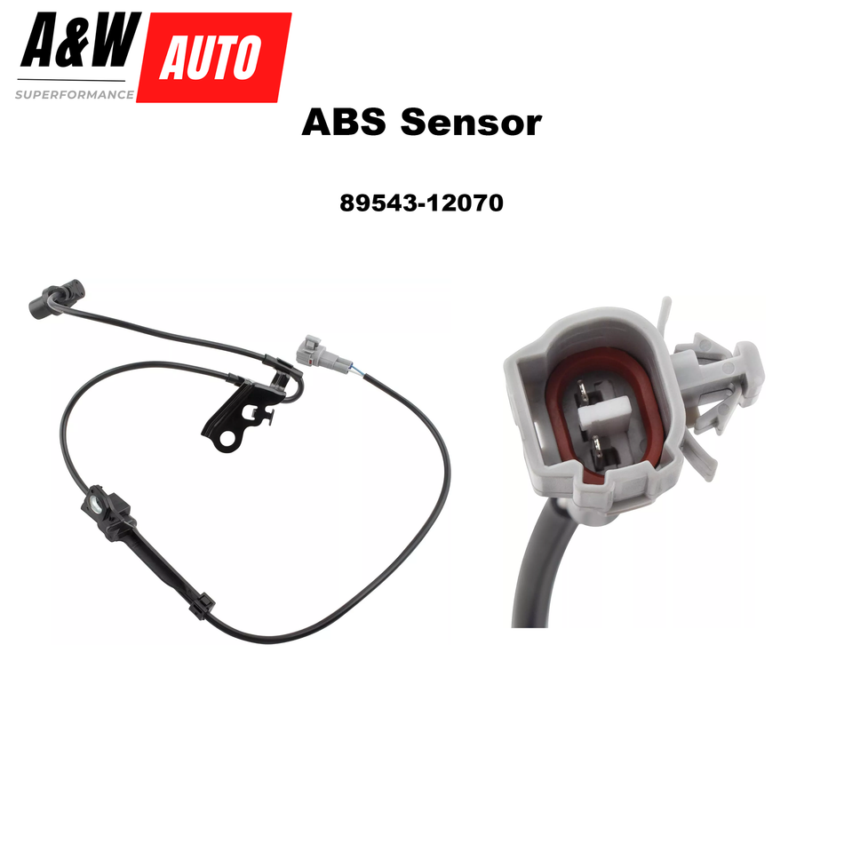 89543-12070 Front Left Side ABS Wheel Sensor for Toyota Corolla 2003-2004