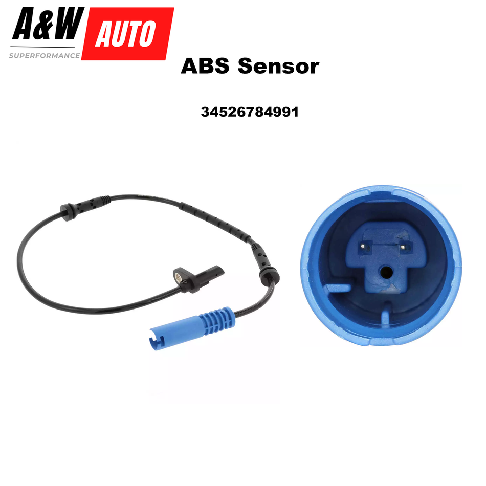 34526784991 New ABS Wheel Speed Sensor Front Right and Left for BMW X1 E84 2009-2015