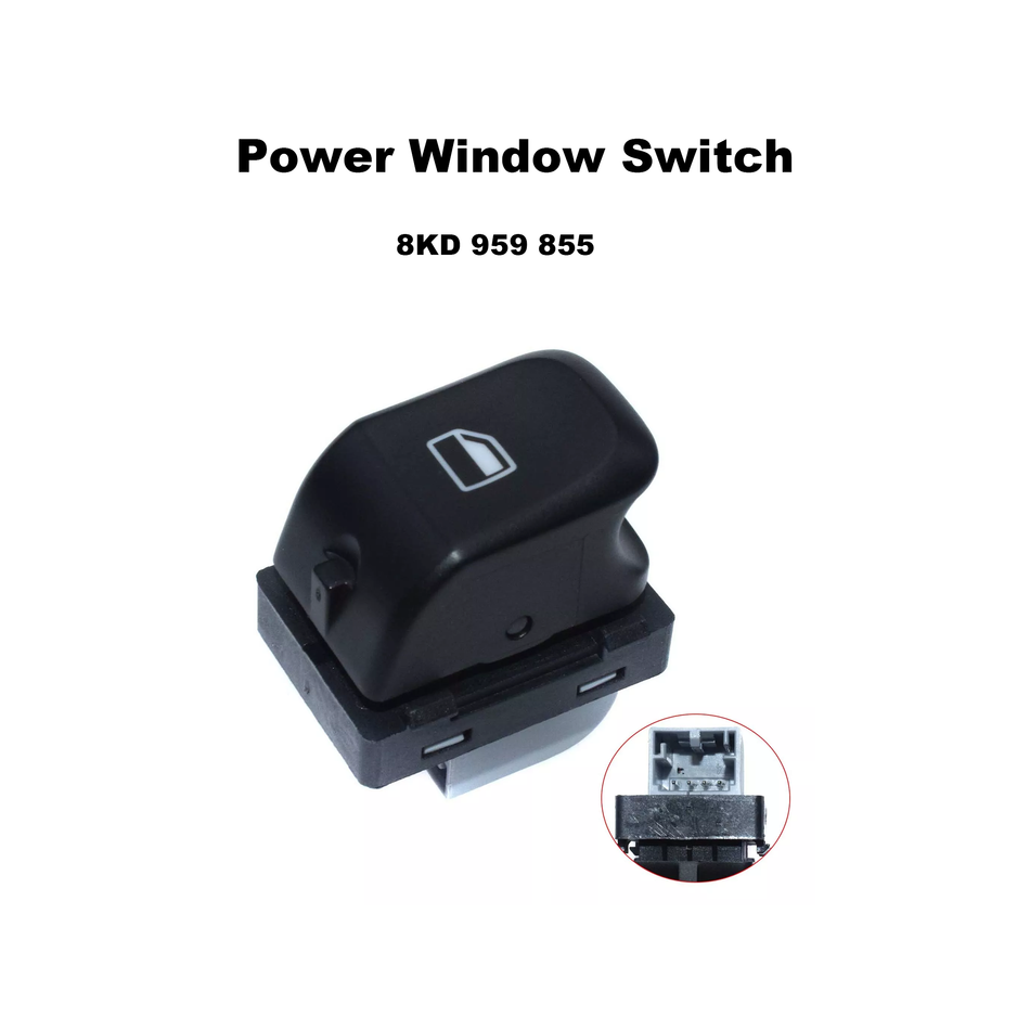 Driver Side Power Window Switch #8KD 959 855  Compatible with Audi A4 B8 Allroad A5 Q5