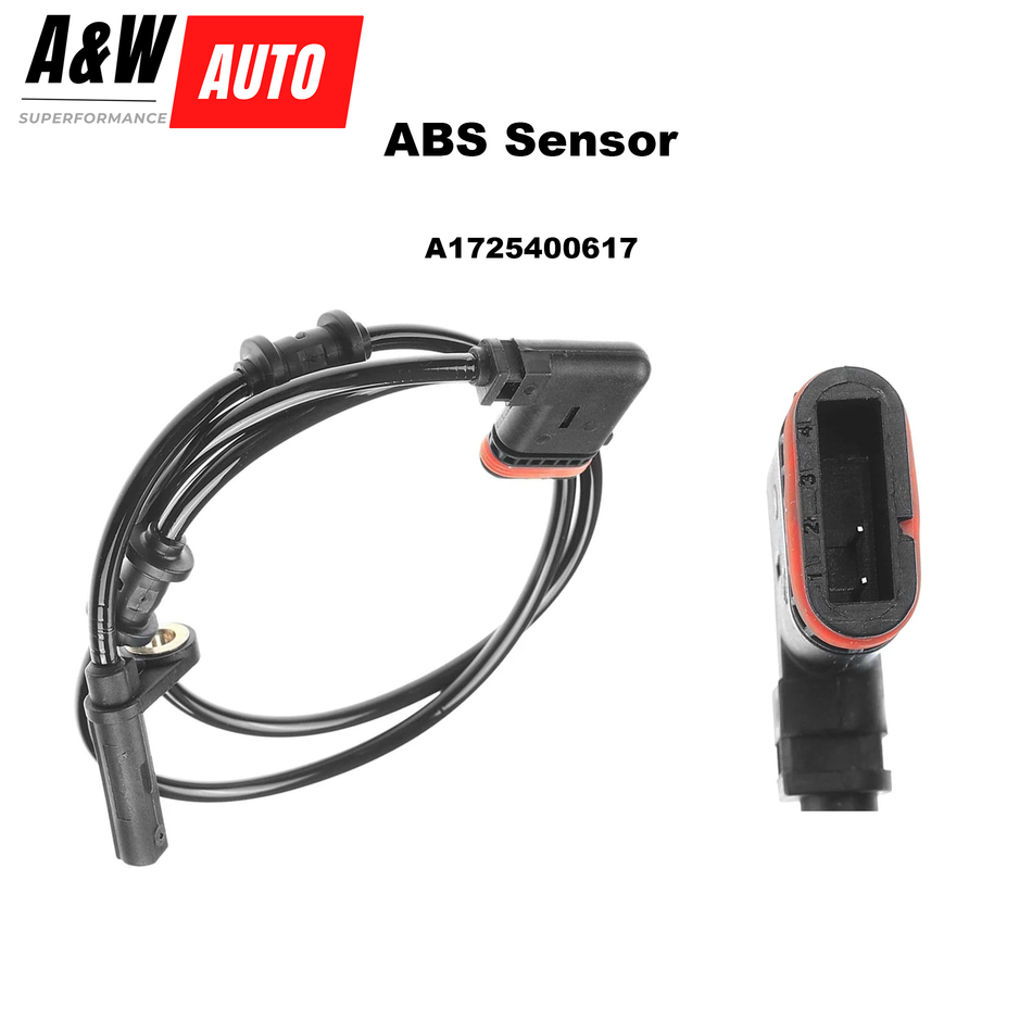 A1725400617 Rear ABS Wheel Speed Sensor for Benz R172 SLC300 SLK250 SLK300 M274