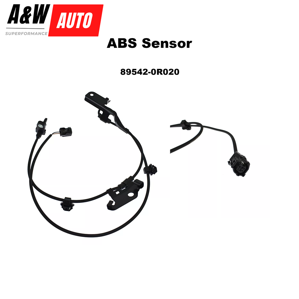 Wheel ABS Speed Sensor 89542-0R020 Front Right for Toyota RAV4 2.4 2.5 3.5 06-18