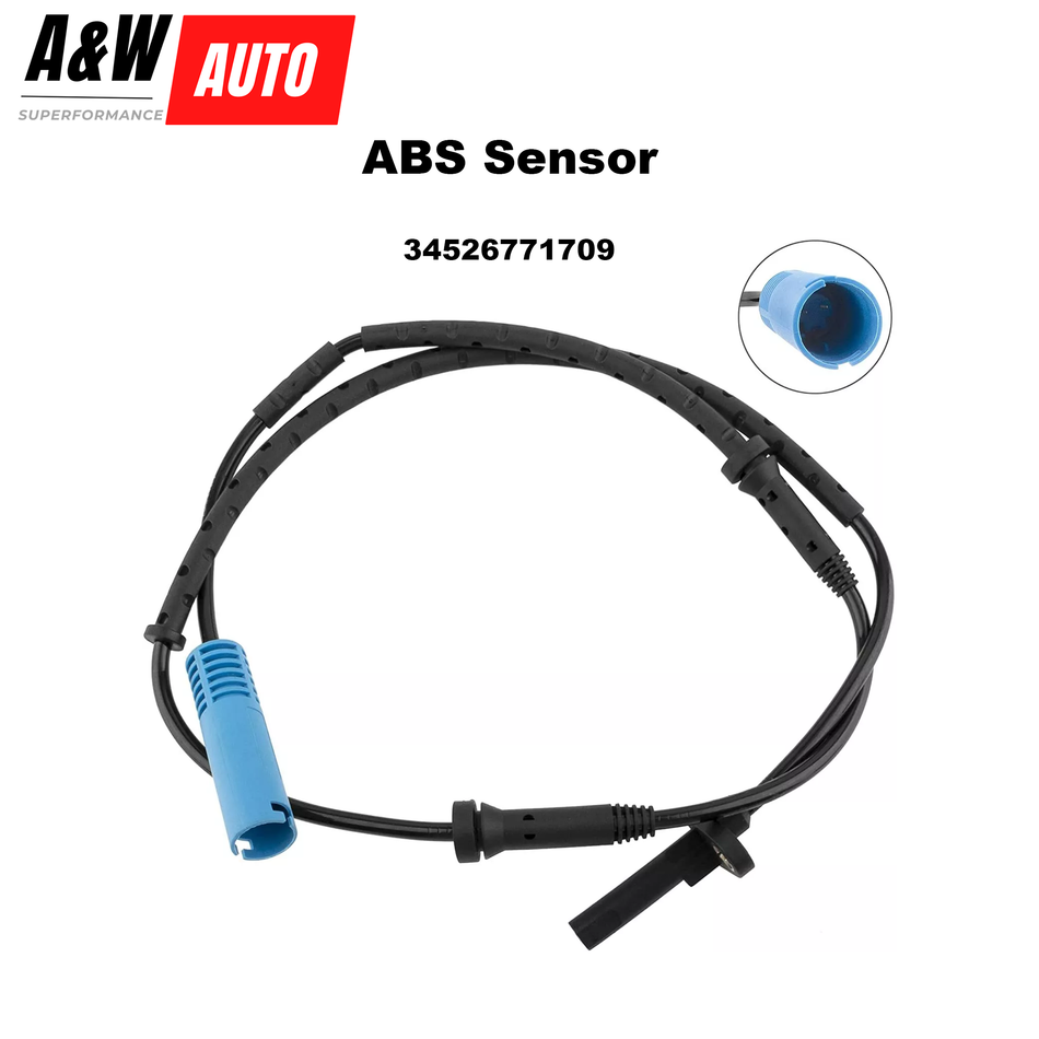 34526771709 Rear ABS Wheel Speed Sensor For 2003-2008 BMW 745/750/760/ALPINA B7