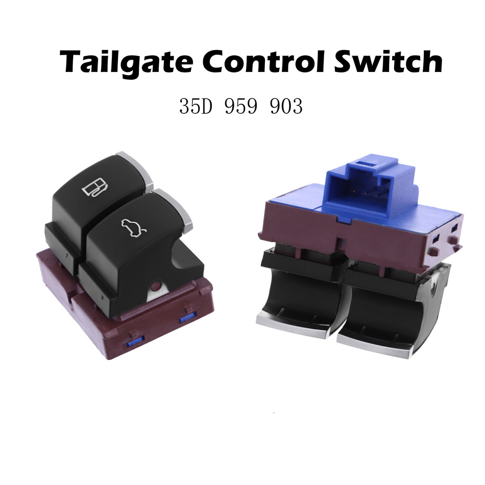 Trunk Control Switch #35D 959 903 Compatible with VW Passat B6 3C CC Jetta MK6 Eos