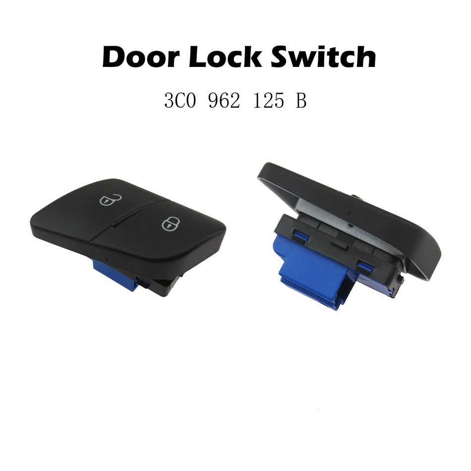 Door Lock Switch #3C0 962 125 B Compatible with VW PASSAT B6 3C 2006-2011