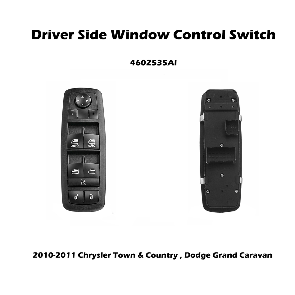 Master Window Switch for Dodge Grand Caravan Chrysler Town & Country 4602535AI