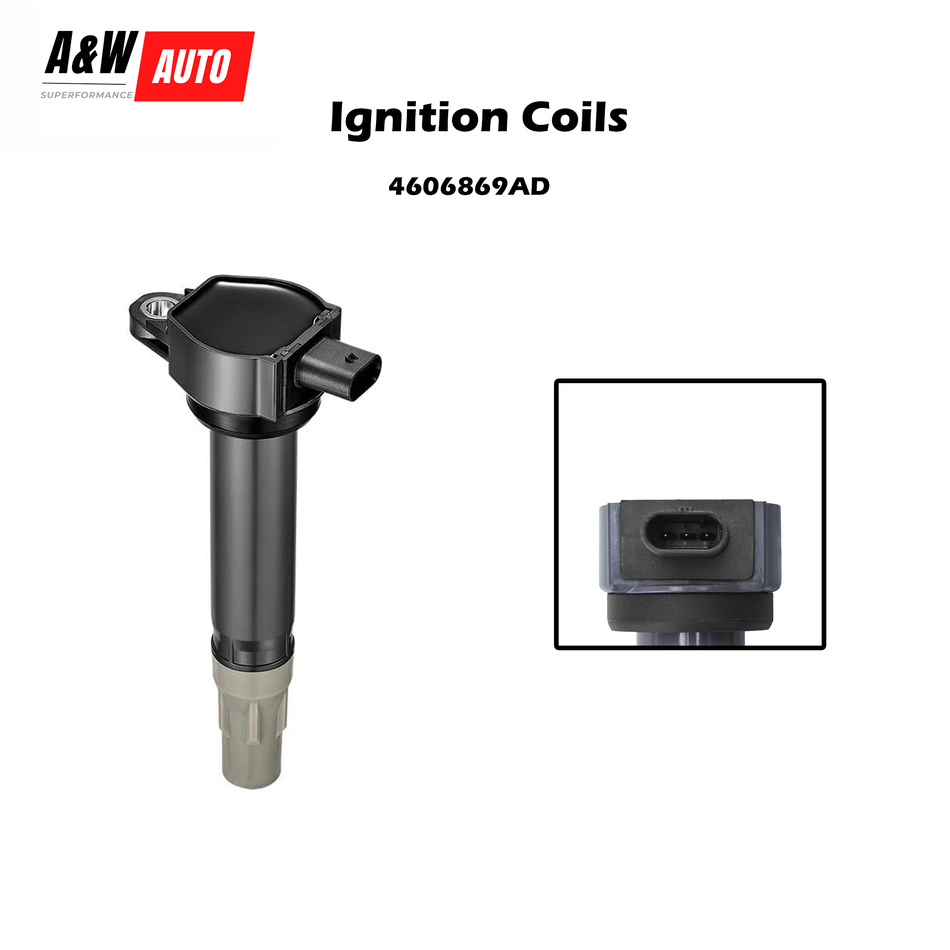 4606869AD Ignition Coil For C1522 UF502 06-10 Chrysler Dodge 4.0L 2.7L 3.5L UF502