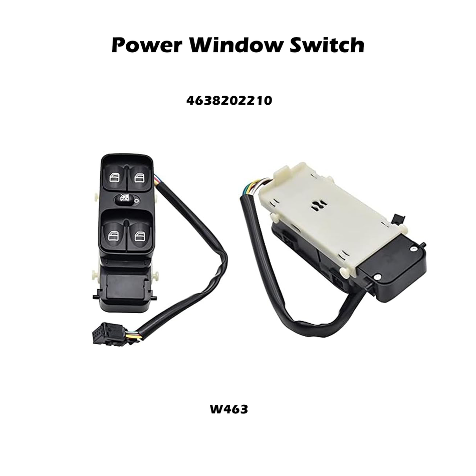 Power Window Switch Assembly Front Left for Mercedes-Benz W463 G550 A4638202210