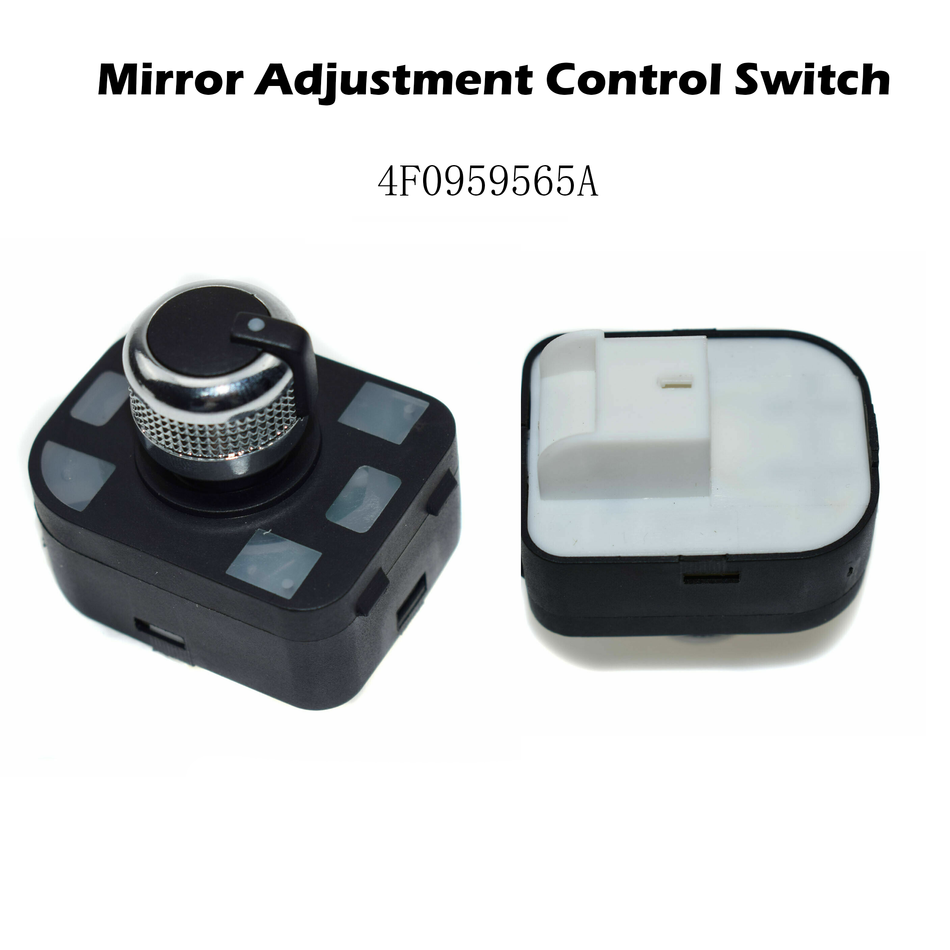 Knob Control Mirror Switch 4F0959565A For Audi A3 A4 A6 Q7 S4 S8 R8 TT 2008-2009