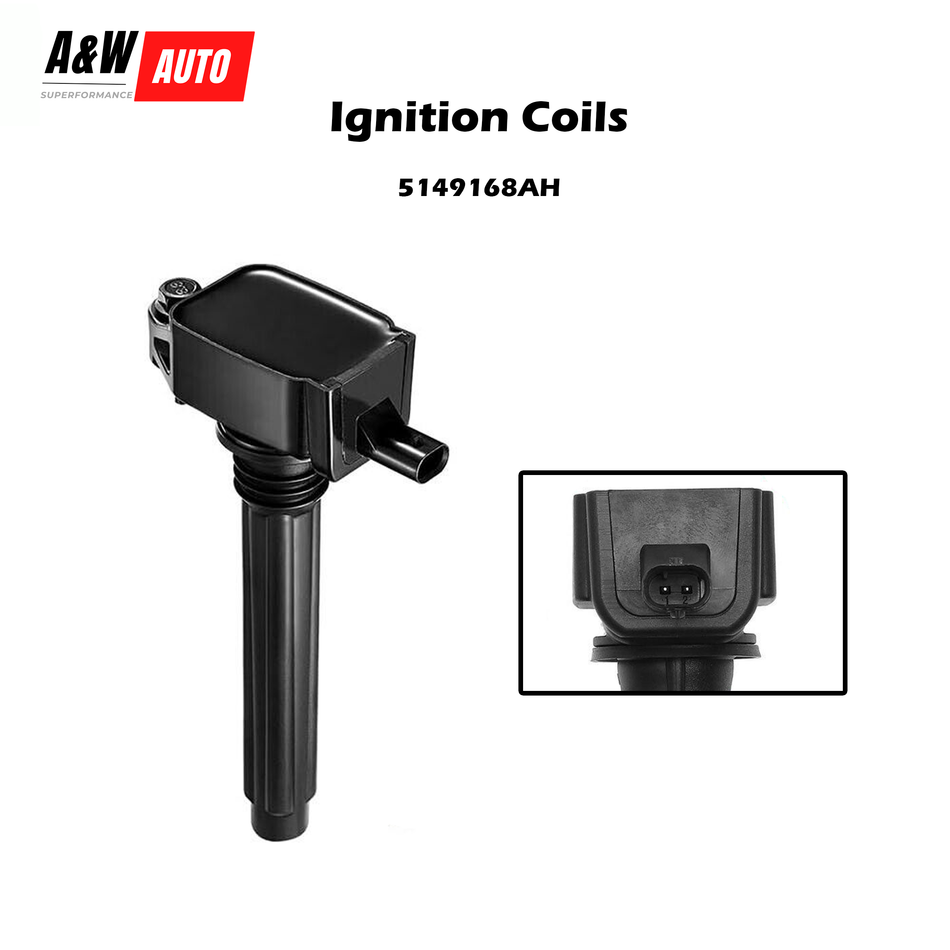 5149168AH Ignition Coil For Chrysler 200 300 Dodge Charger Jeep Ram Mopar 3.6L UF648