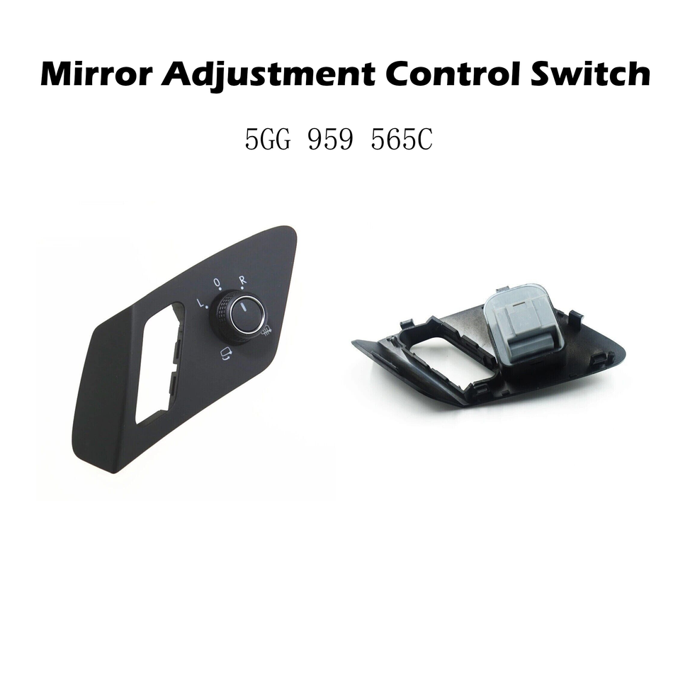 Mirror Adjustment Control Switch #5GG 959 565 C Compatible with VW Golf MK7 2014-2017