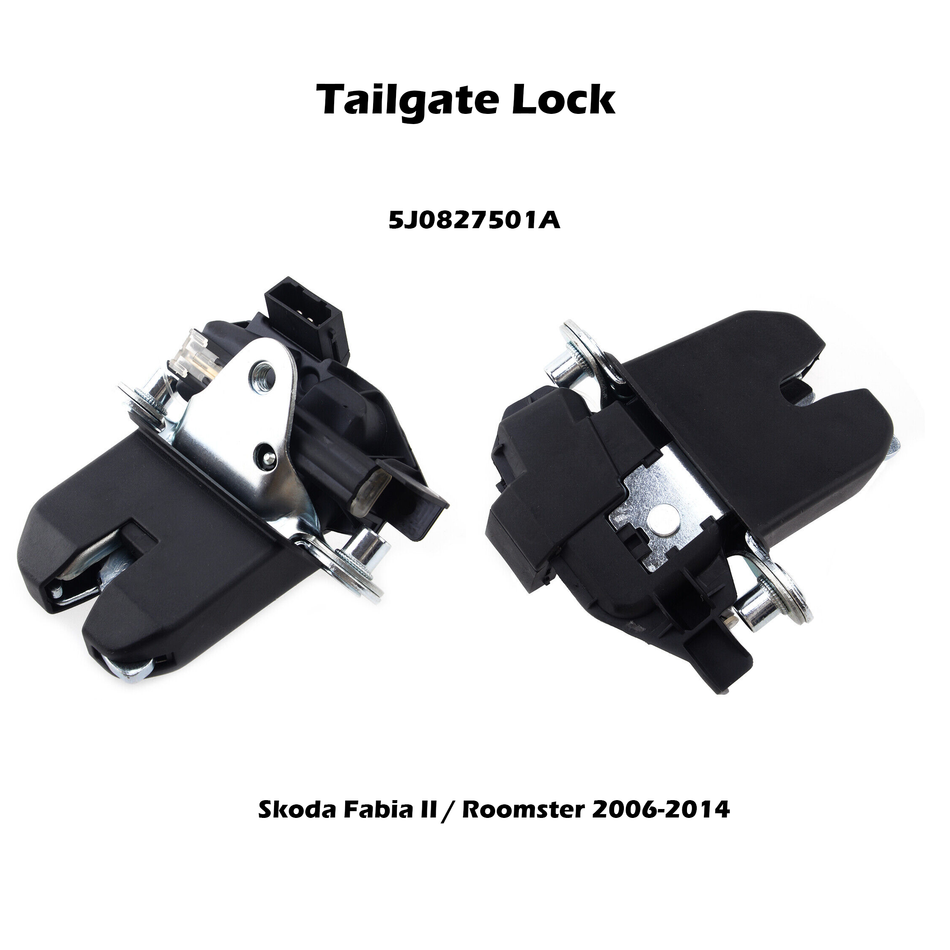 5J0827501A For 2006-2014 Skoda Fabia II Tailgate Door Latch Actuator Motor