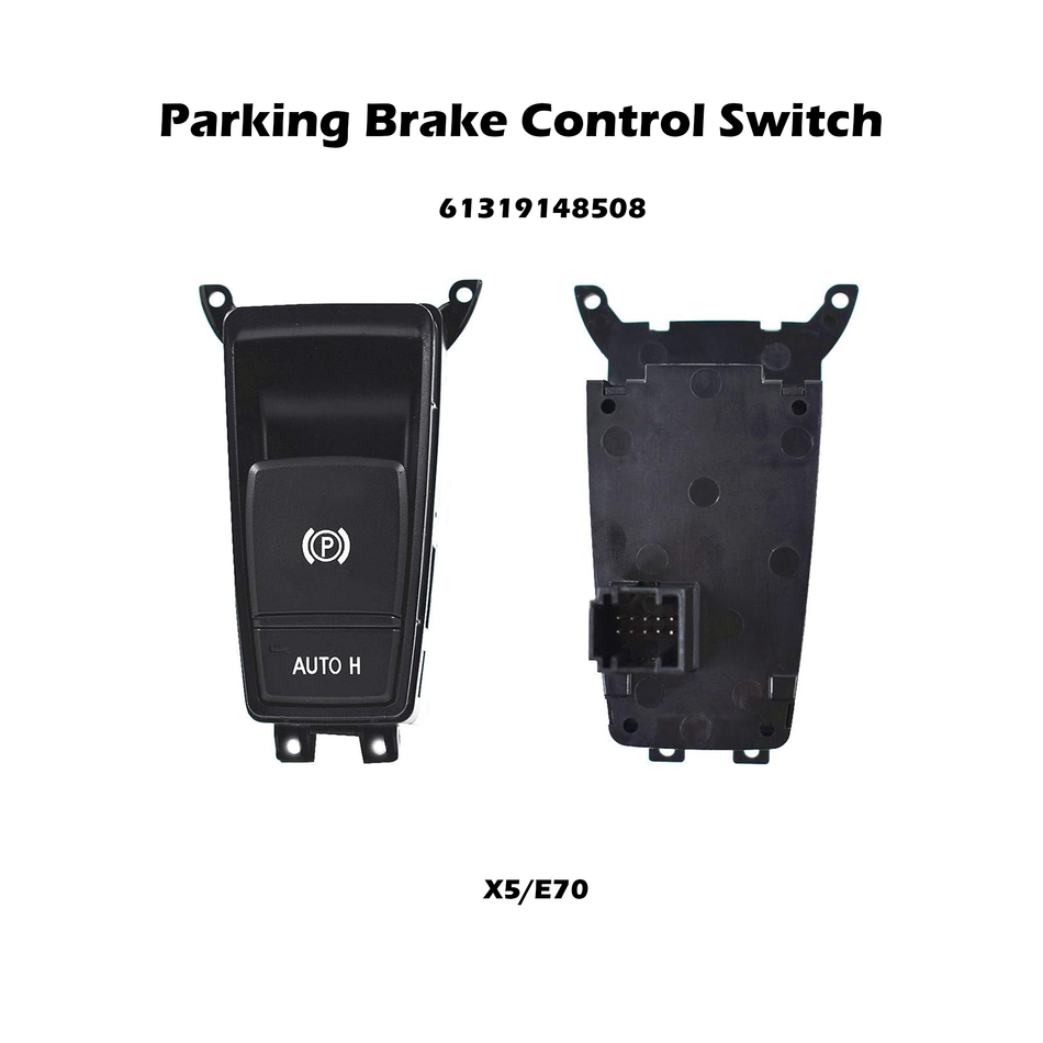 Interruptor de freno de estacionamiento eléctrico #61319148508 compatible con BMW 08-14 X6 X5