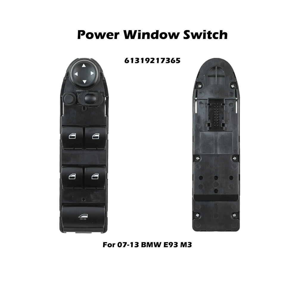 Driver Side Power Window Switch #61319217365 Compatible with BMW E46 325i 330i 325ci 2004-2005