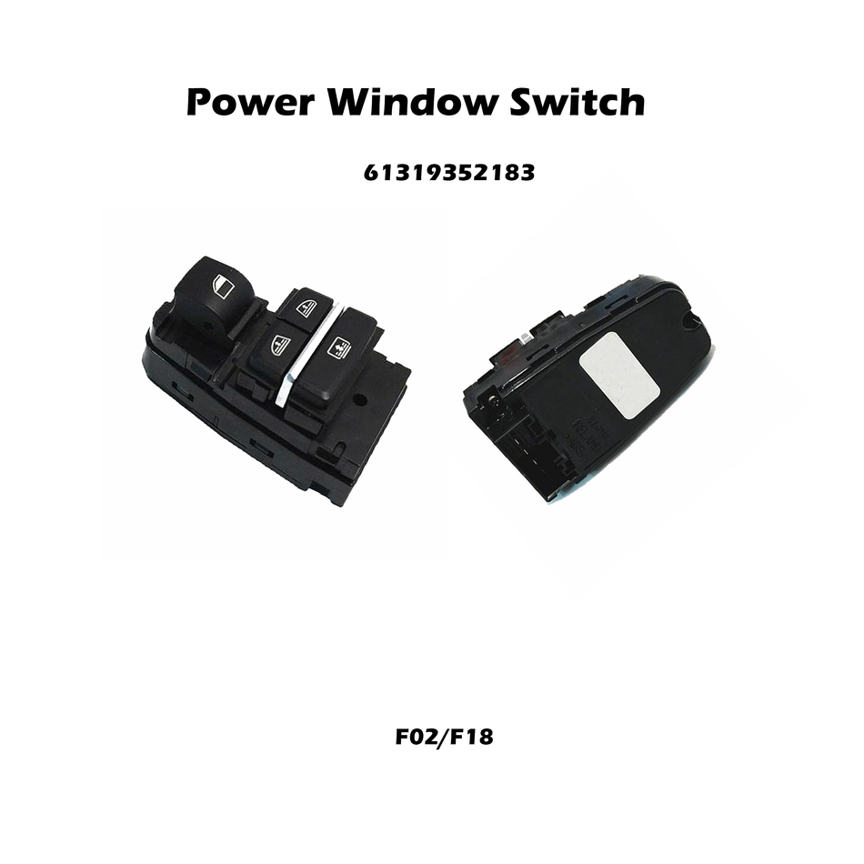 Power Window Switch #61319352183 Compatible with BMW F01 F02 F04 F06 F07 7-Series M6 5' GT