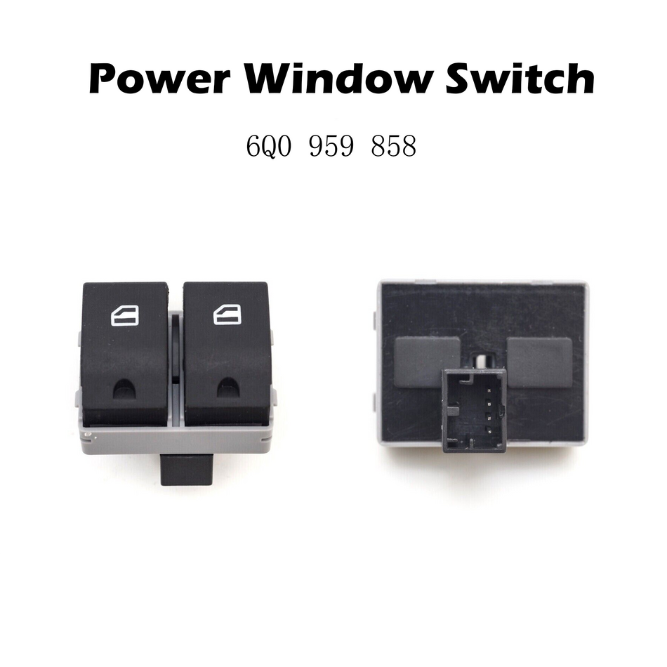 Power Window Switch #6Q0 959 858  Compatible with VW Polo Fox Seat Ibiza Cordoba