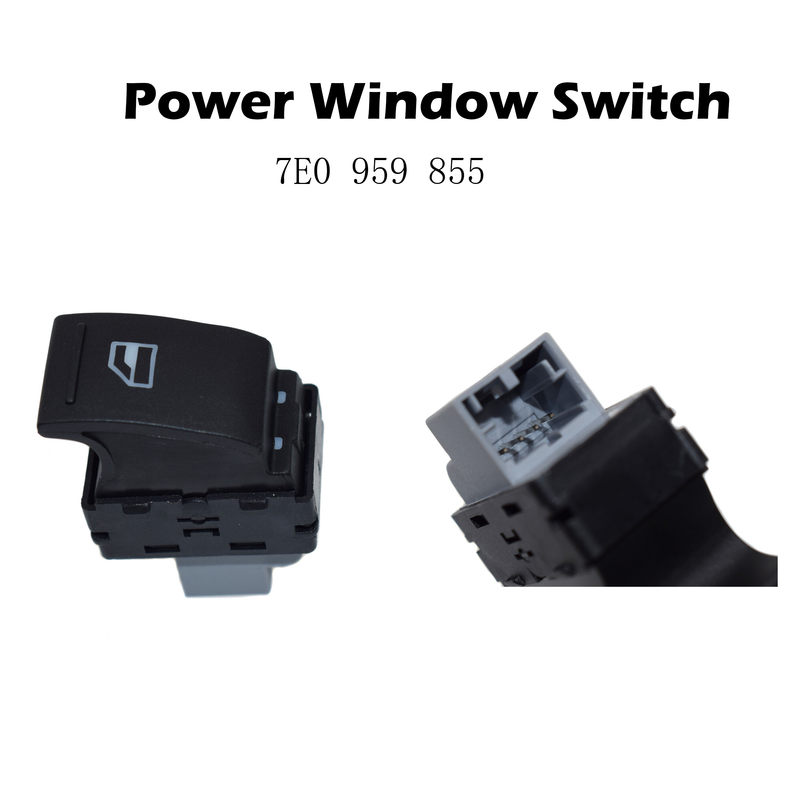 Interruptor de ventanilla eléctrica #7E0 959 855 compatible con VW Transporter T5 T6