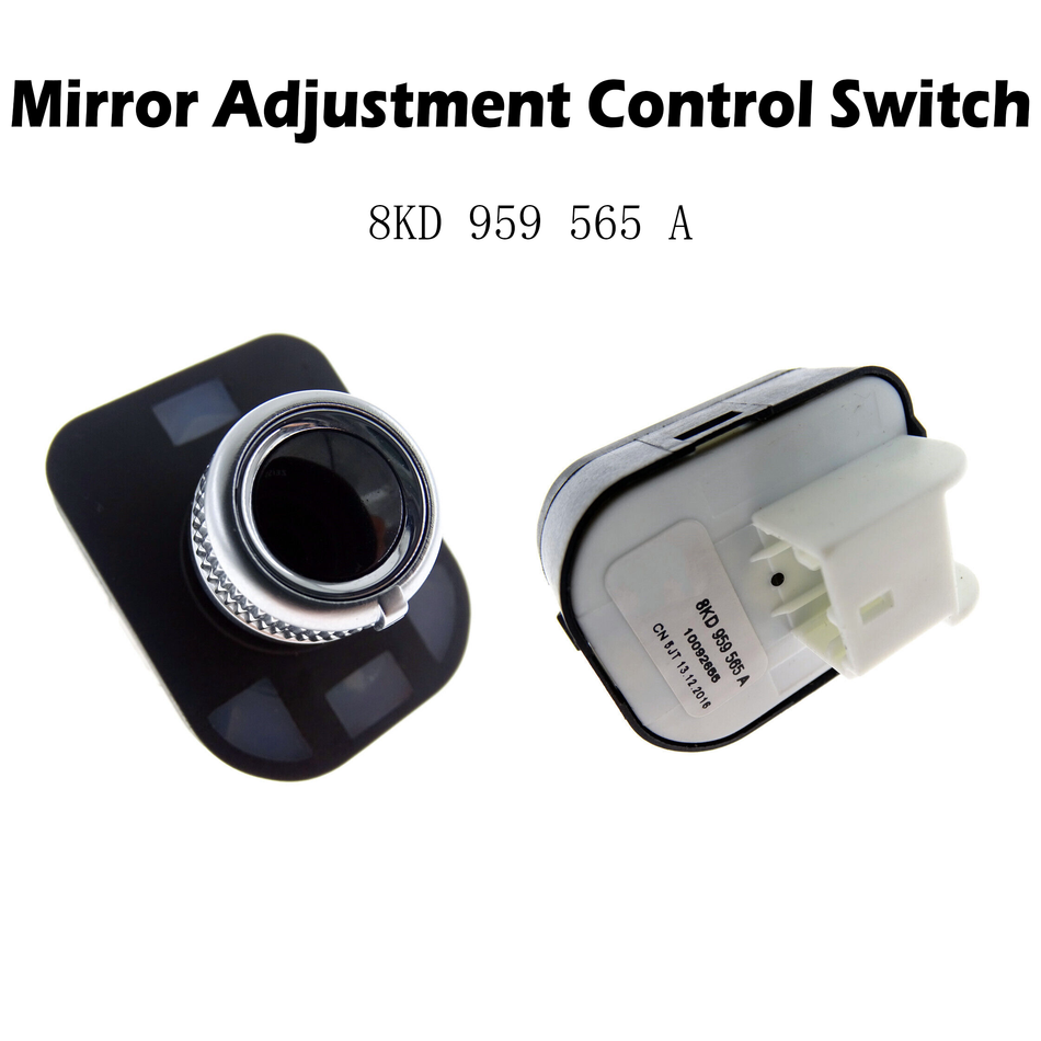 Mirror Adjustment Control Switch #8KD 959 565 A Compatible with Audi Q5 S4 A4 A5 RS4 RS5