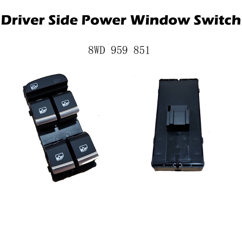 8WD 959 851 para Audi A4 B9 2017-2019 interruptor elevador de ventana de automóvil