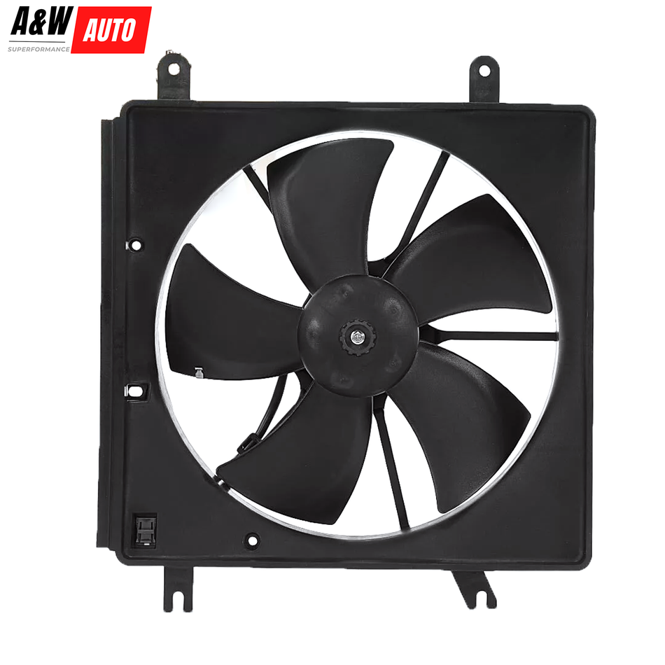 Engine Radiator Cooling Fan w/ Shroud Assembly for Honda Accord 94-97 Prelude