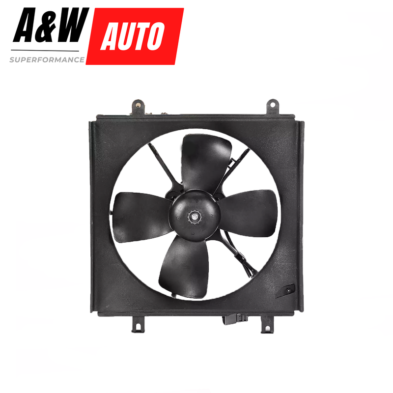 Ventilador de refrigeración del radiador del motor con conjunto de cubierta para Honda CR-V 1997-2001 2.0L 19020P5M004
